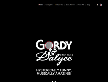 Tablet Screenshot of gordypratt.com